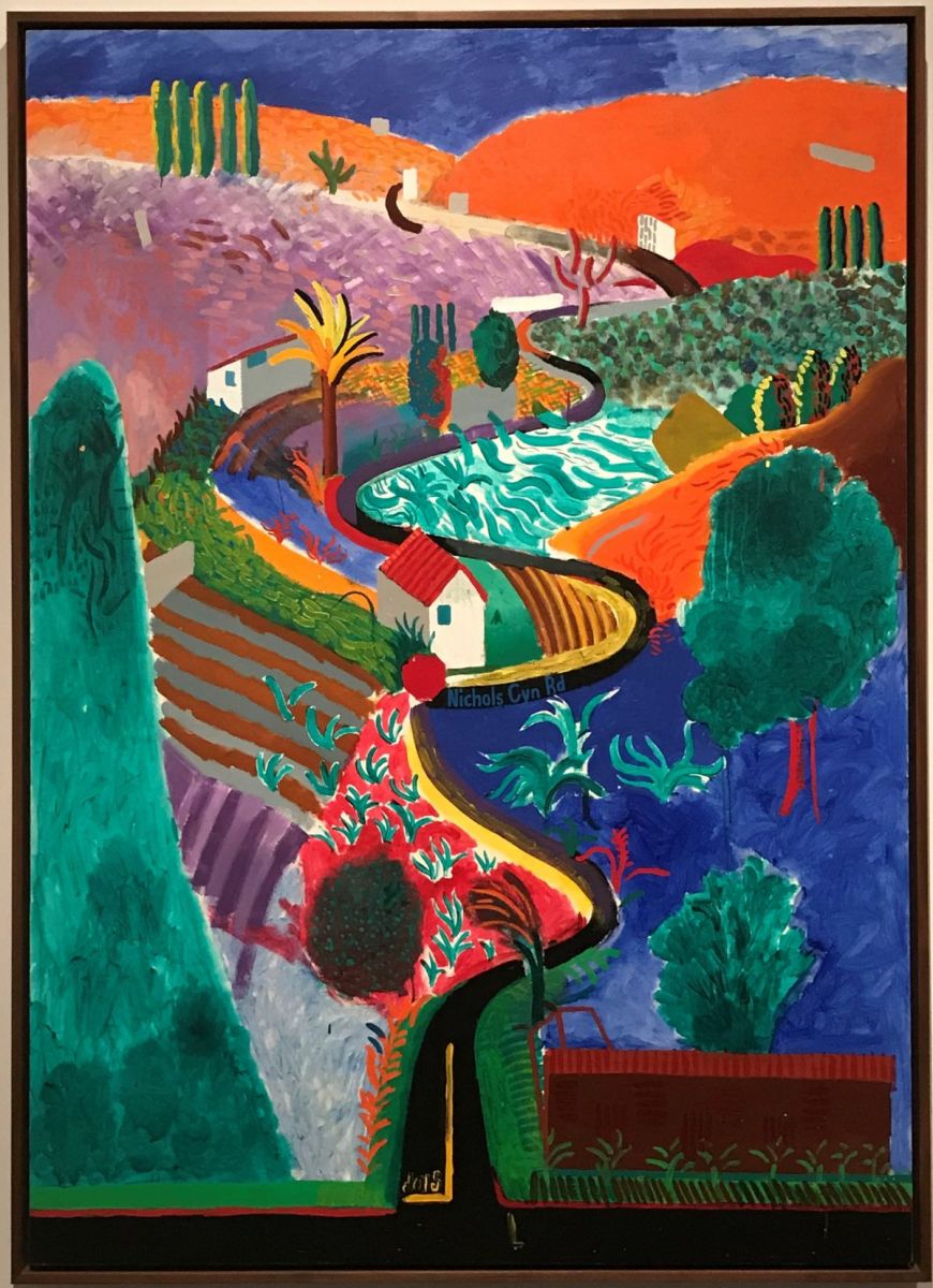 David Hockney Nichols Canyon Painting Auction Report