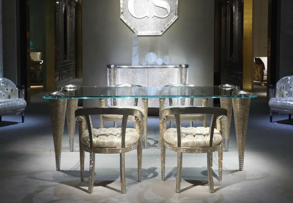Swarovski Crystal Dining Collection Commissioned By Michael Jackson
