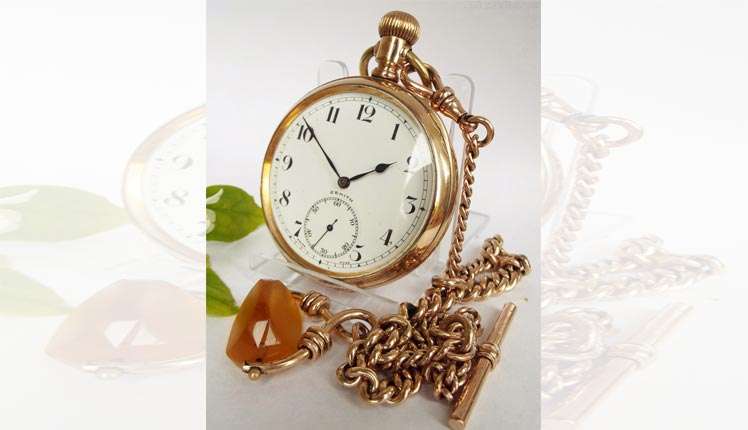 Open-faced pocket watches