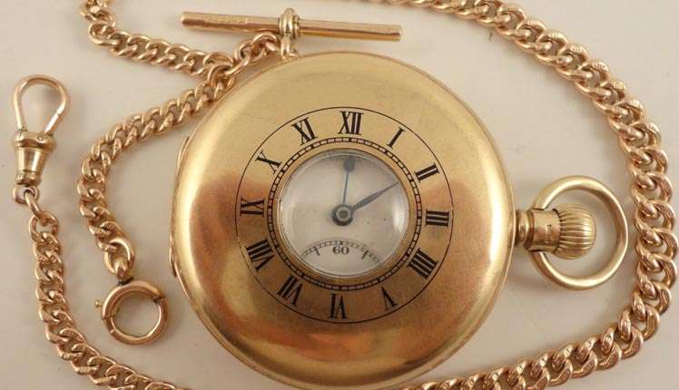 Half-hunter case pocket watches