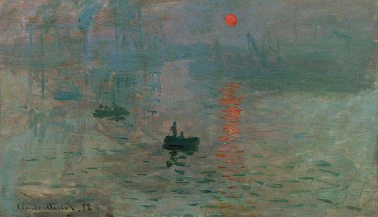 Monet’s first painting