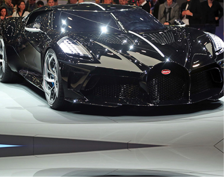 latest Bugatti car