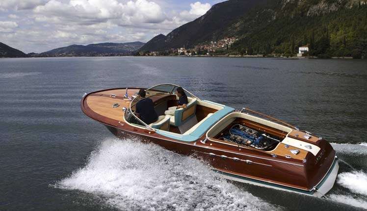 luxury speedboat