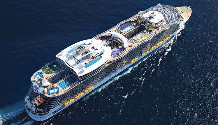 MS Symphony of the Seas is now the largest cruise ship in the world